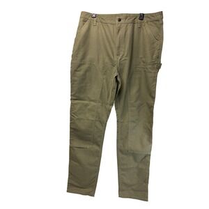 Patagonia Slim All Seasons Hemp Pants NWT Women's 18 Fatigue Green